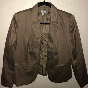 Satin blazer